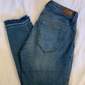 cropped skinny jeans